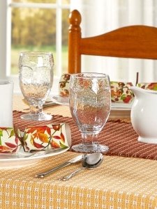 Jelly Glass, Set of 4 Water Glasses